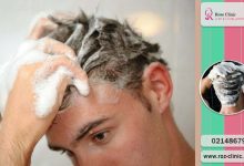 شست و شو بعد از کاشت موی طبیعی
